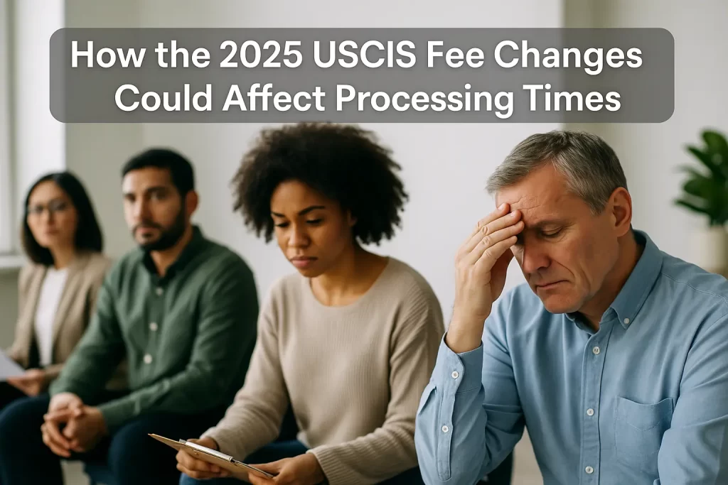 How the 2025 USCIS Fee Changes Could Affect Processing Times How the 2025 USCIS Fee Changes Could Affect Processing Times
