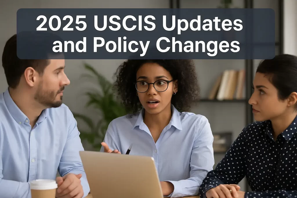 2025 USCIS Updates and Policy Changes 2025 USCIS Updates and Policy Changes