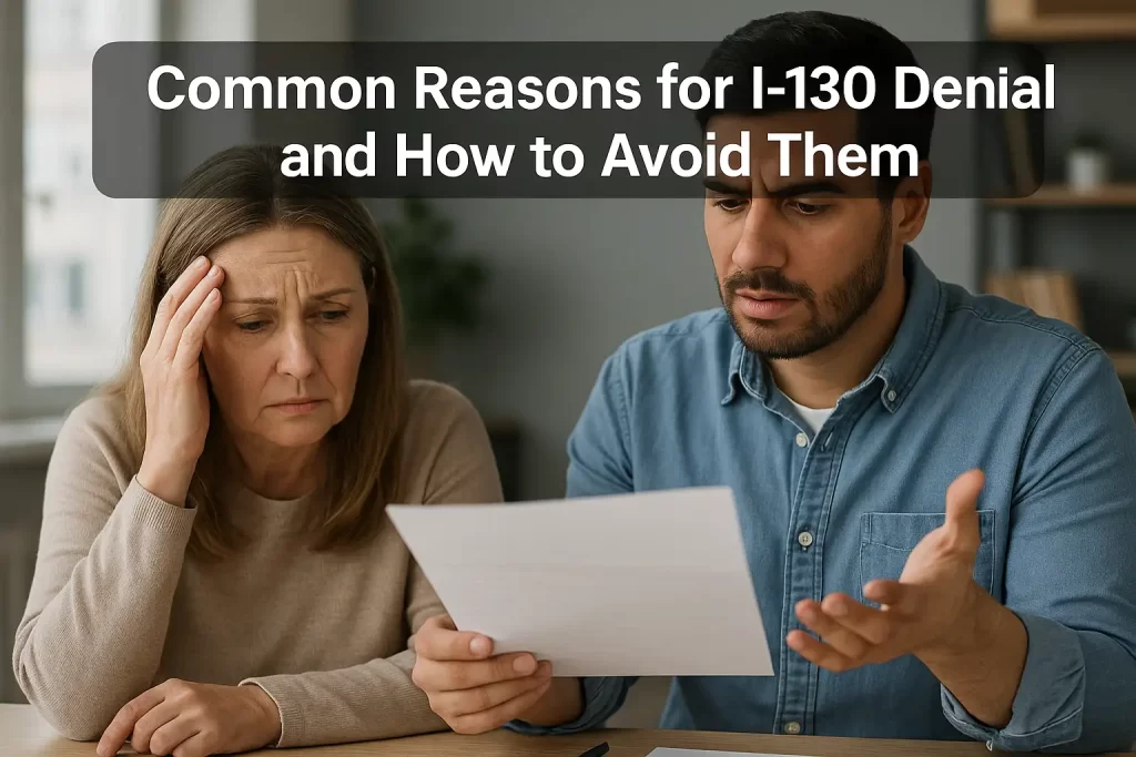 Common Reasons for I 130 Denial and How to Avoid Them Common Reasons for I 130 Denial and How to Avoid Them