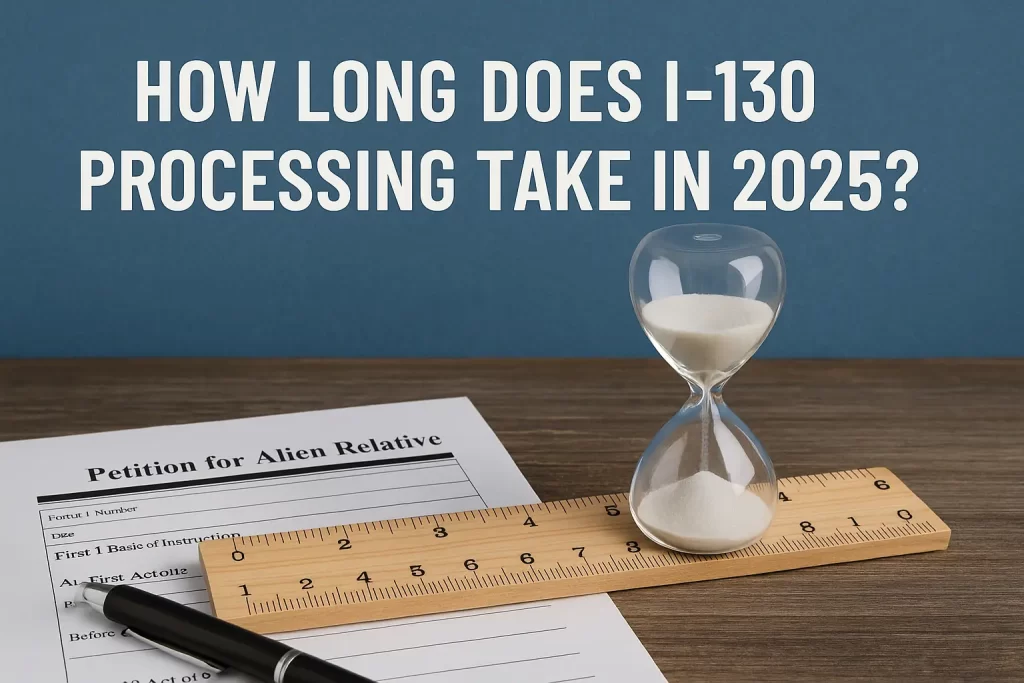 How Long Does I 130 Processing Take in 2025 How Long Does I 130 Processing Take in 2025
