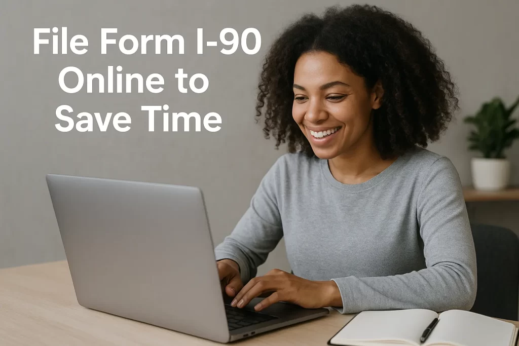 File Form I 90 Online to Save Time (1) File Form I 90 Online to Save Time (1)