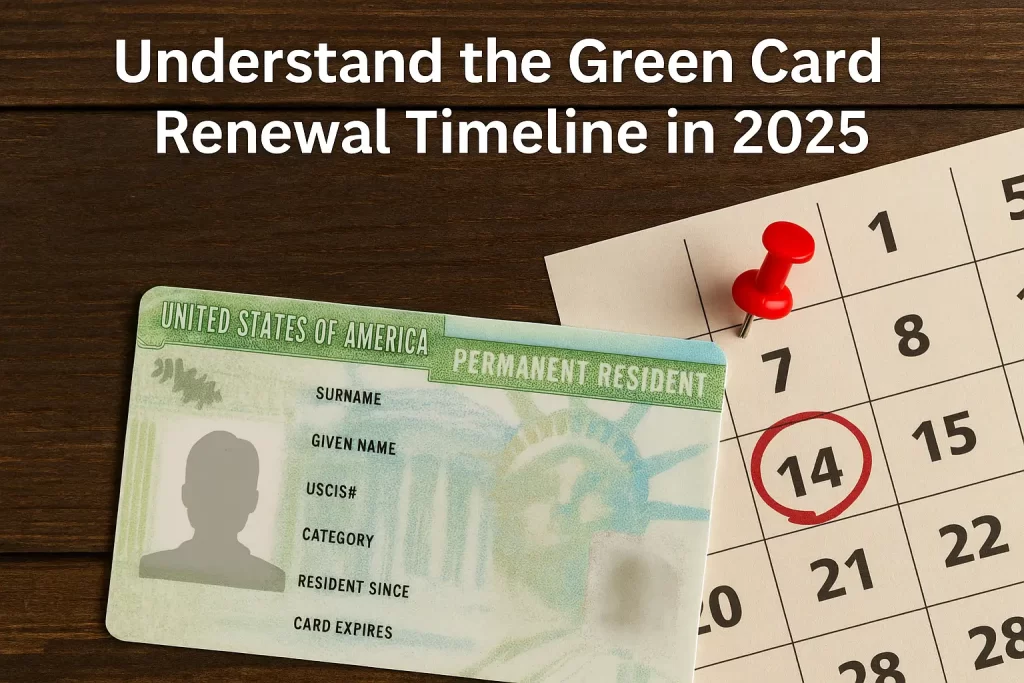 Understand the Green Card Renewal Timeline in 2025 Understand the Green Card Renewal Timeline in 2025