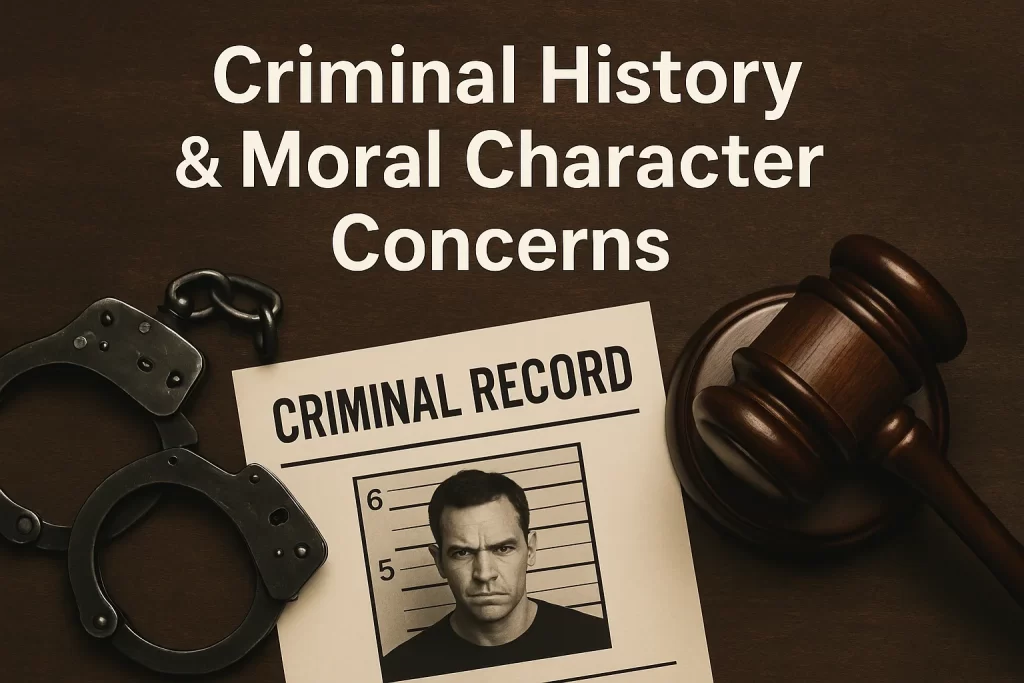 Criminal History and Moral Character Concerns (1)
