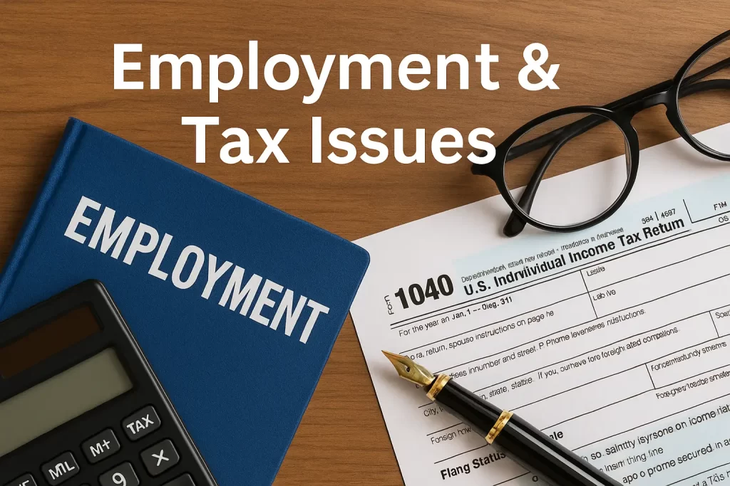 Employment and Tax Issues (1)