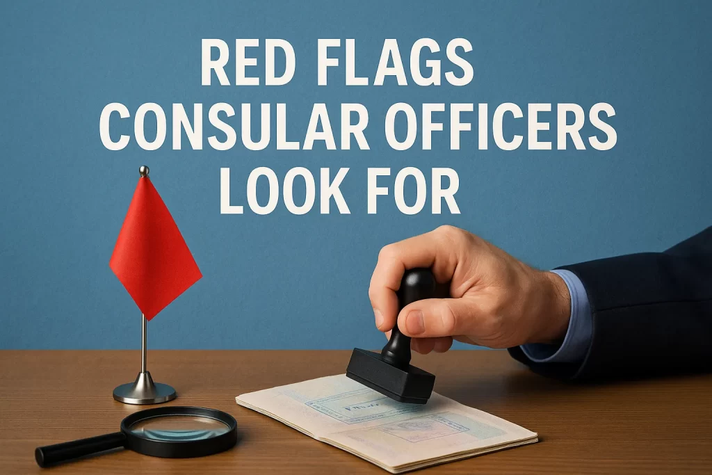 Red Flags Consular Officers Look For