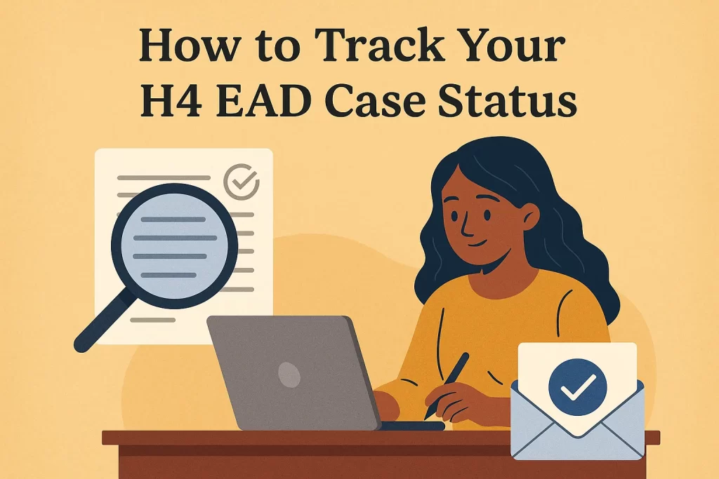 How to Track Your H4 EAD Case Status How to Track Your H4 EAD Case Status