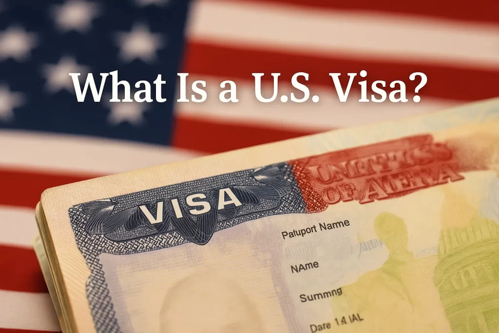 What is a US Visa