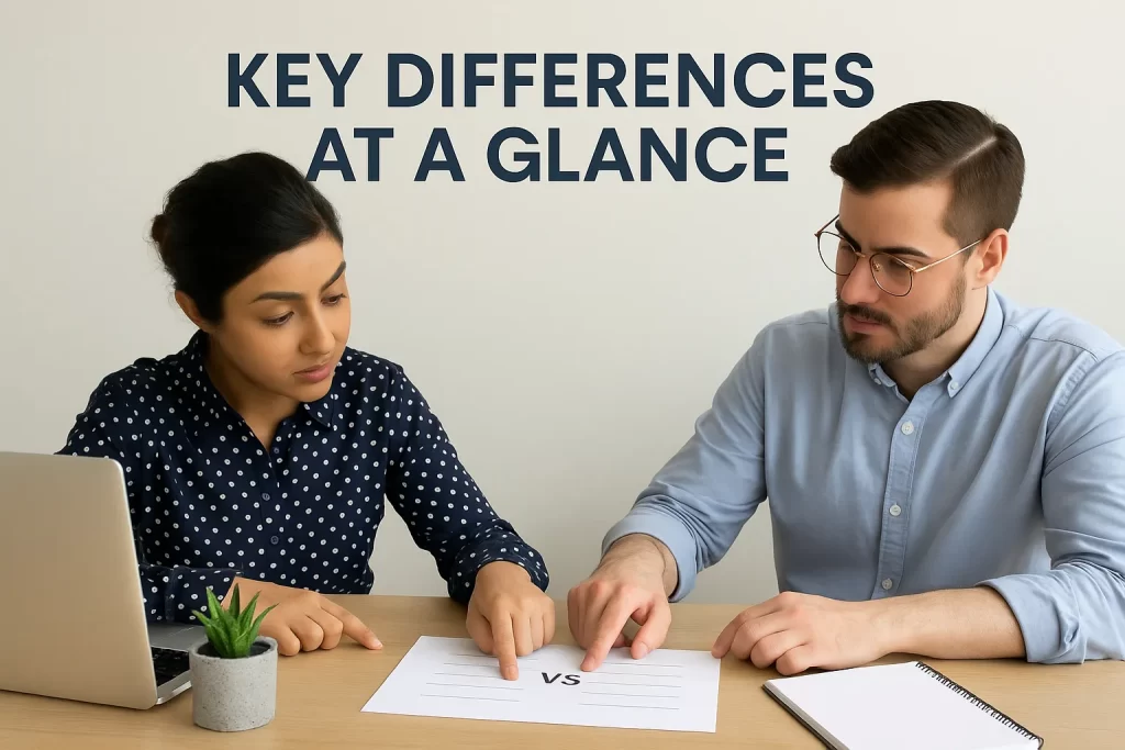 Key Differences at a Glance