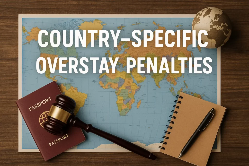 Country Specific Overstay Penalties