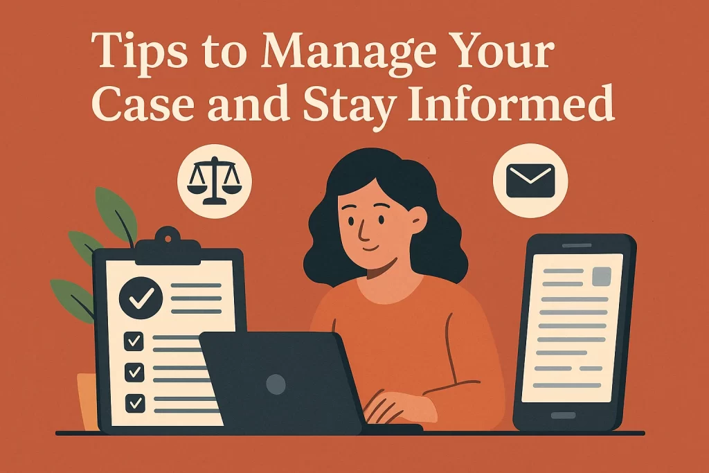 Tips to Manage Your Case and Stay Informed 3