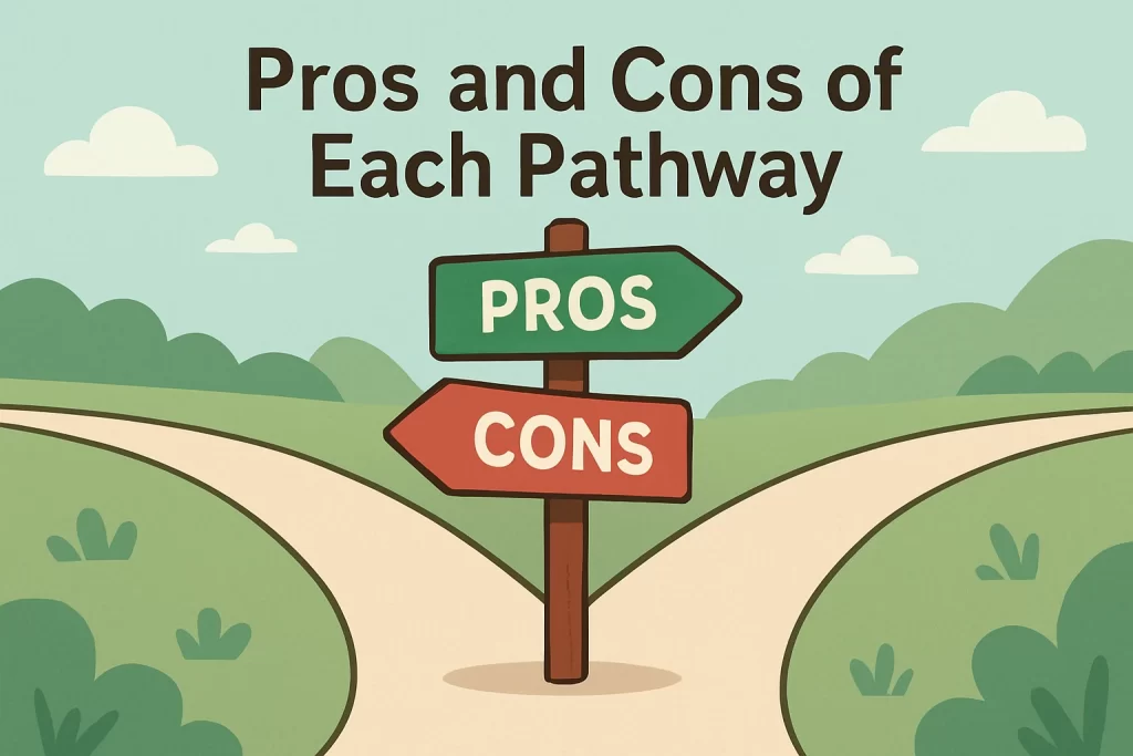Pros and Cons of Each Pathway