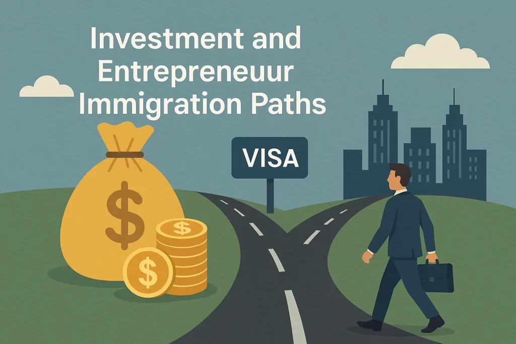 Investment and Entrepreneur Immigration Paths (1) Investment and Entrepreneur Immigration Paths (1)