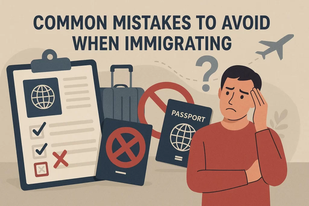 Common Mistakes to Avoid When Immigrating Common Mistakes to Avoid When Immigrating