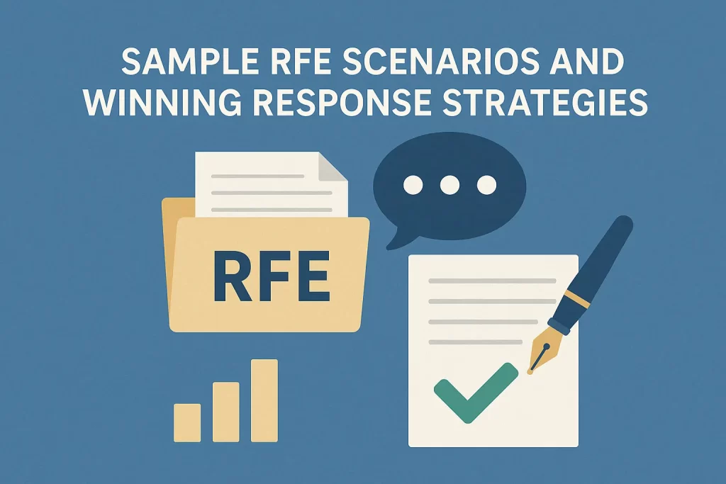 Sample RFE Scenarios and Winning Response Strategies
