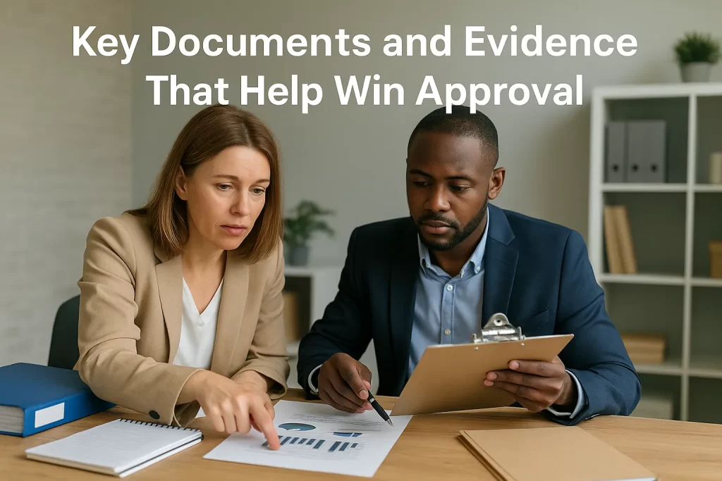 Key Documents and Evidence That Help Win Approval (1) Key Documents and Evidence That Help Win Approval (1)