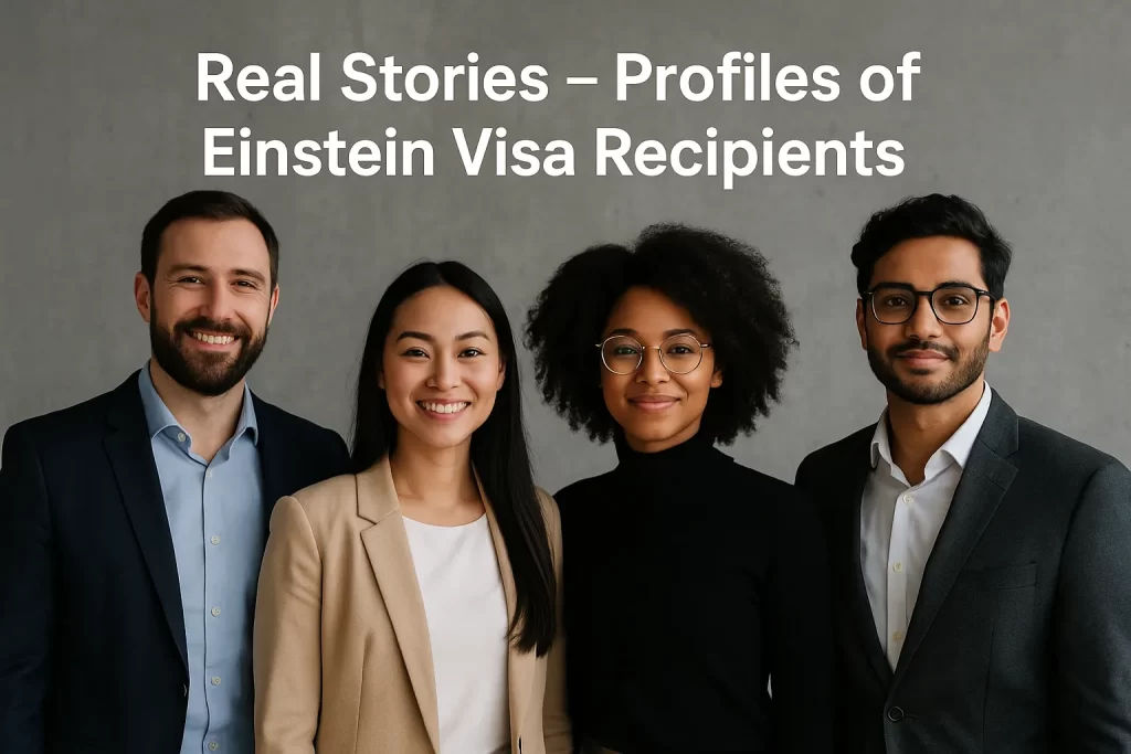 Real Stories – Profiles of Einstein Visa Recipients (1) Real Stories – Profiles of Einstein Visa Recipients (1)