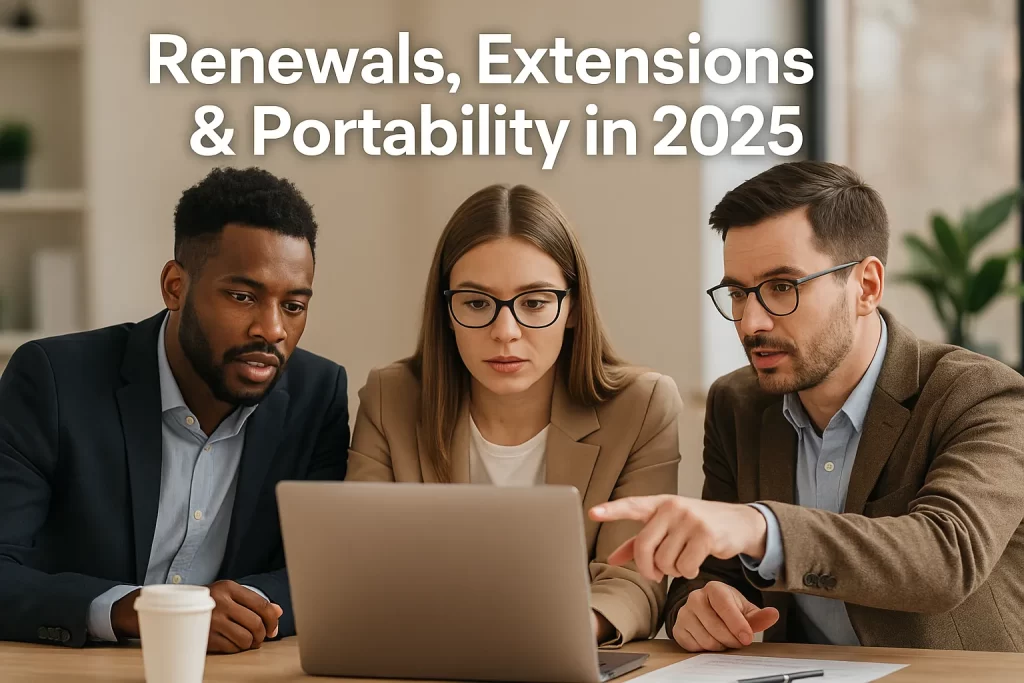 Renewals Extensions Portability 2025