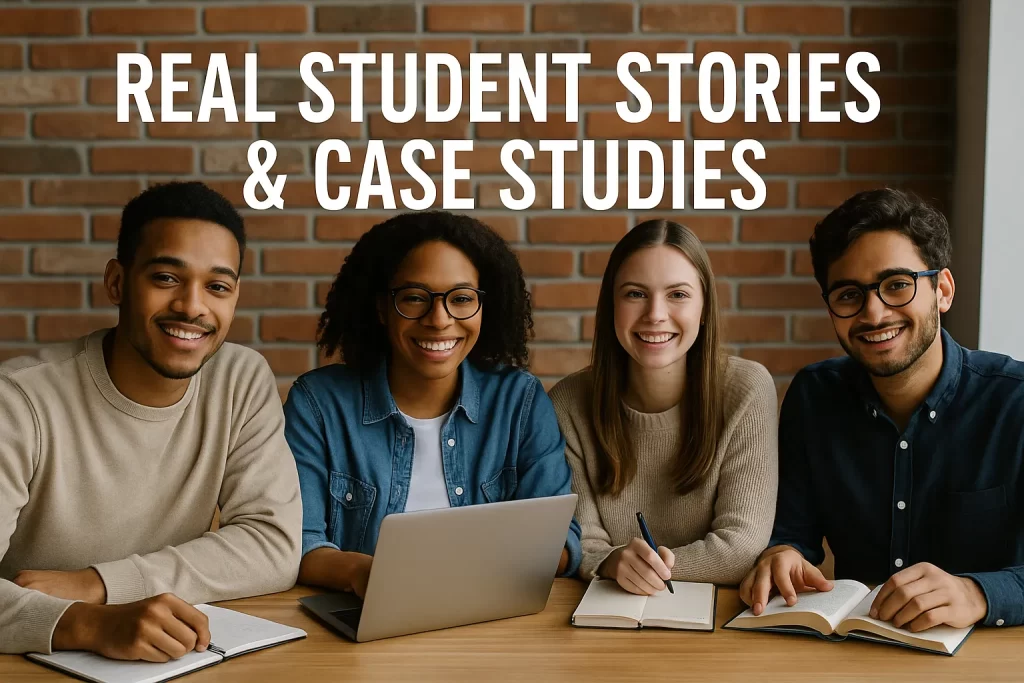 Real Student Stories & Case Studies