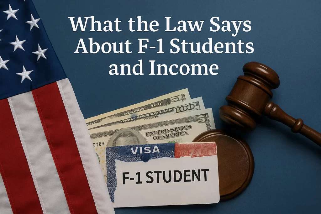 What the Law Says About F1 Students and Income