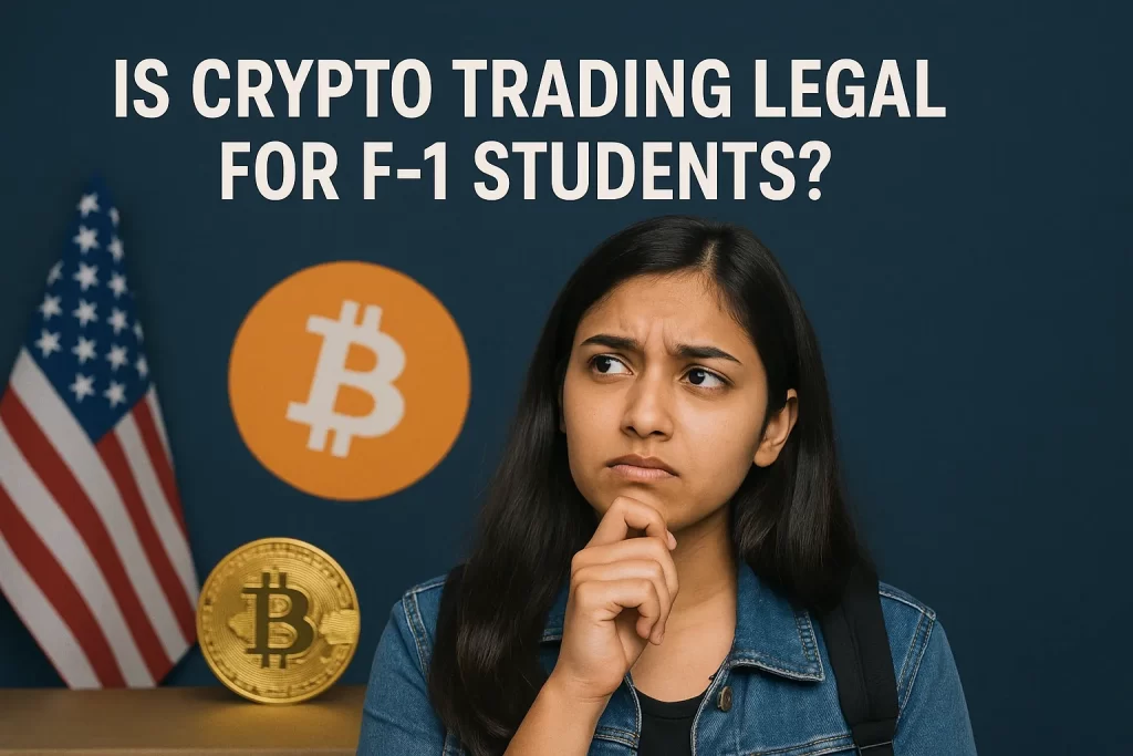 Is Crypto Trading Legal for F1 Students