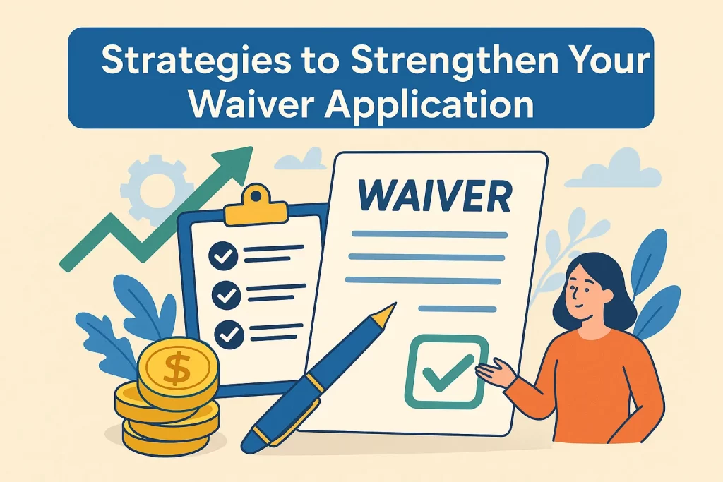 Strategies to Strengthen Your Waiver Application Strategies to Strengthen Your Waiver Application