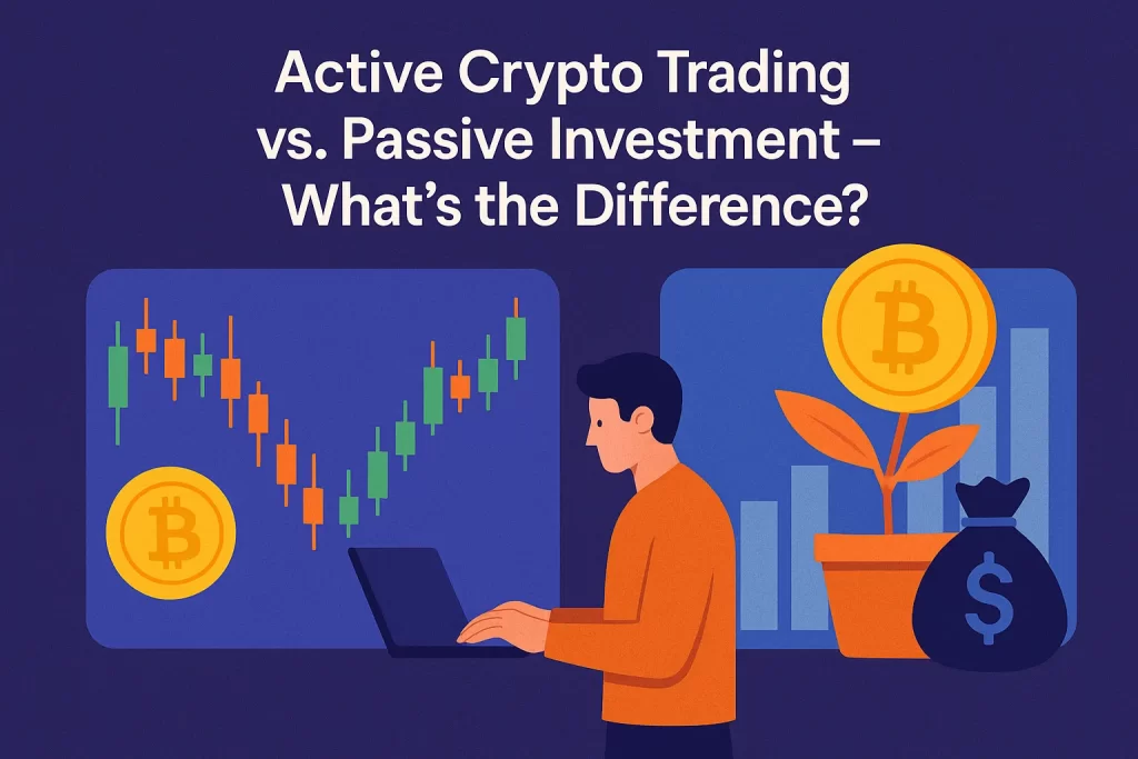 Active Crypto Trading vs Passive Investment Whats the Difference