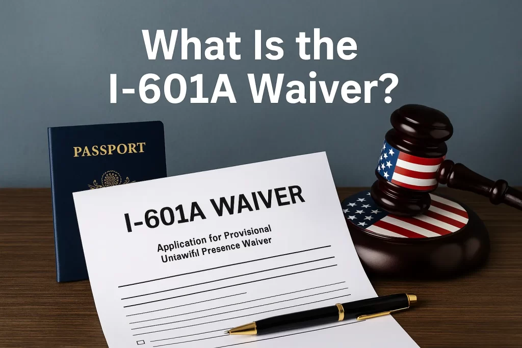 i601a waiver converted