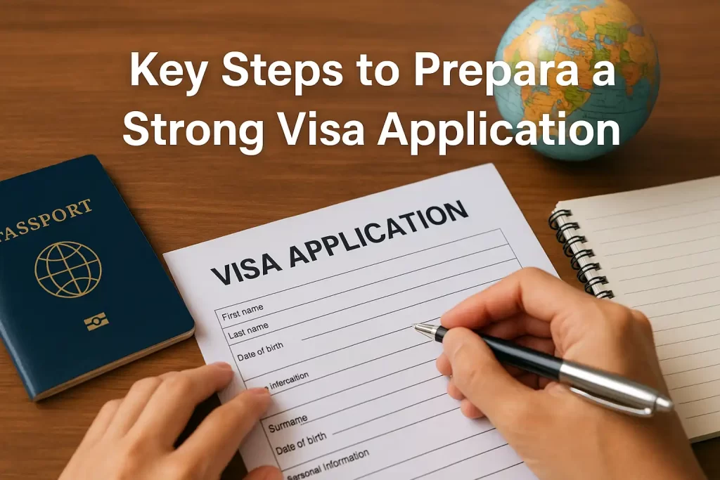 Key Steps to Prepara a Strong Visa Application (1)