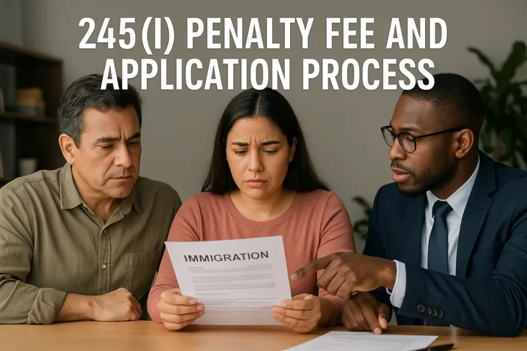 245(i) Penalty Fee and Application Process (1)
