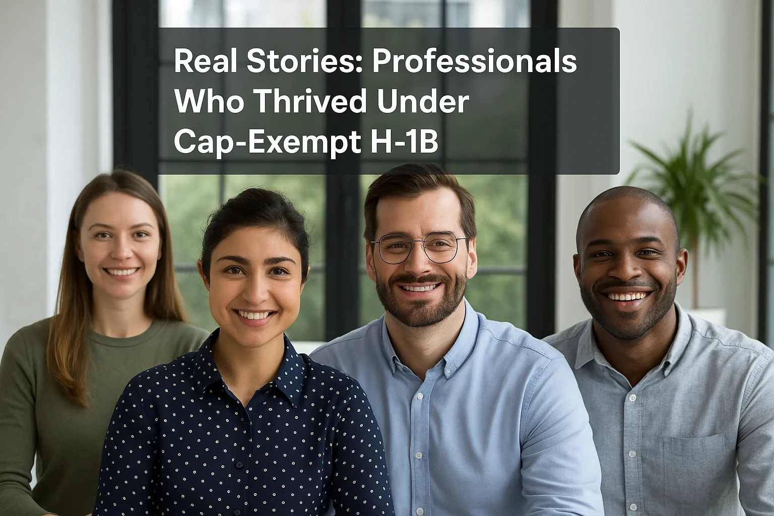 Real Stories Professionals Who Thrived Under Cap Exempt H 1B