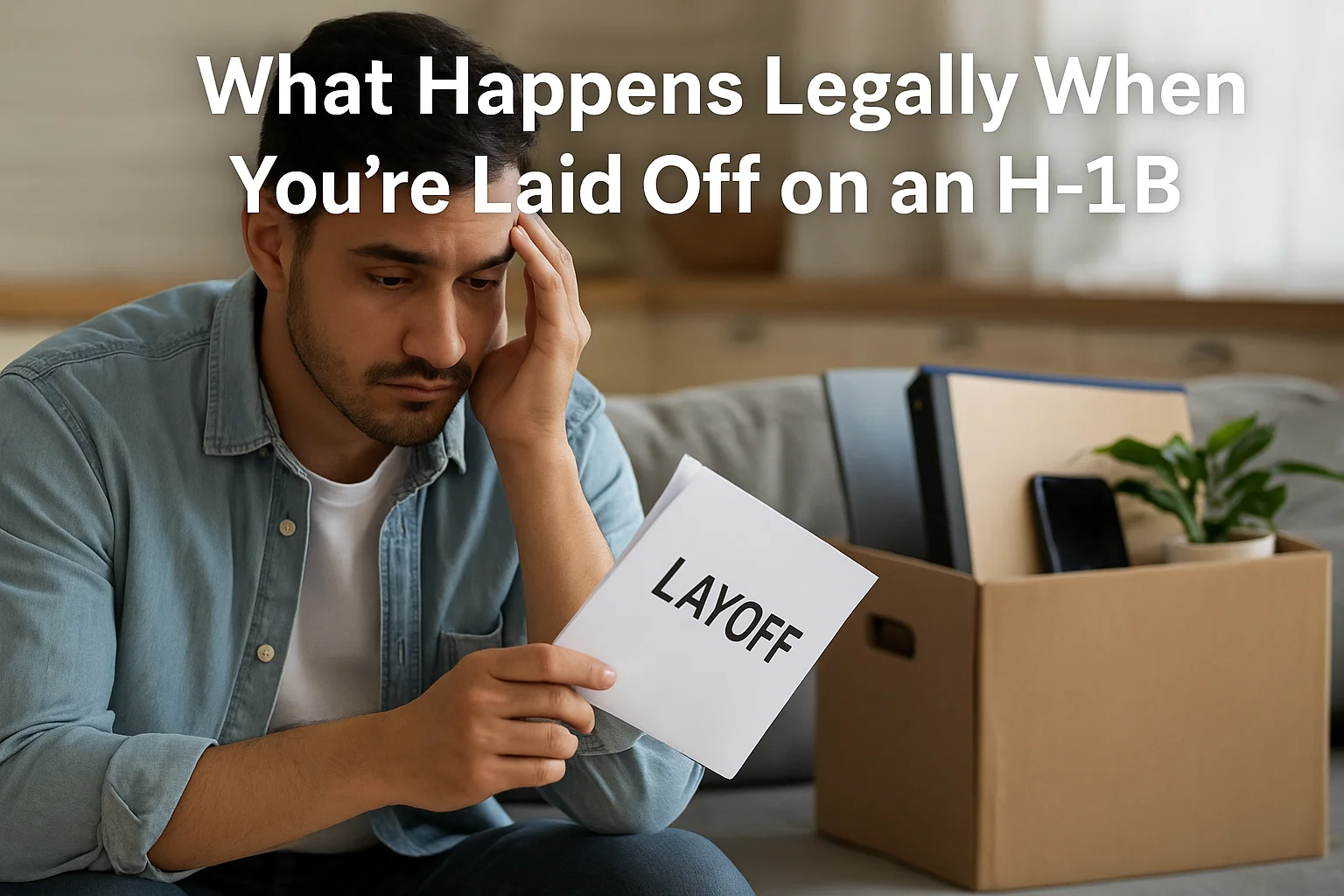 What Happens Legally When You’re Laid Off on an H 1B
