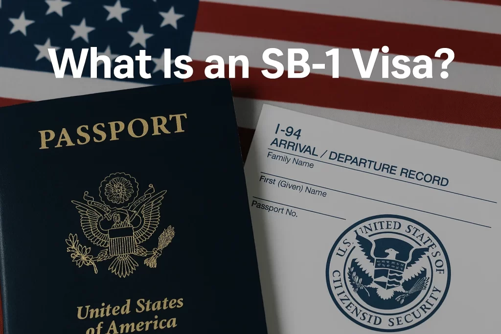 what is sb1 visa