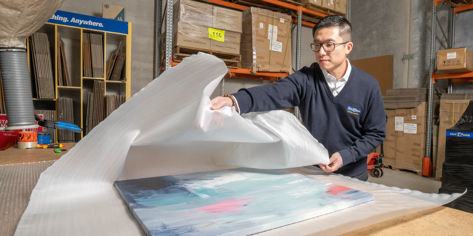 image of humanitarian aid activities