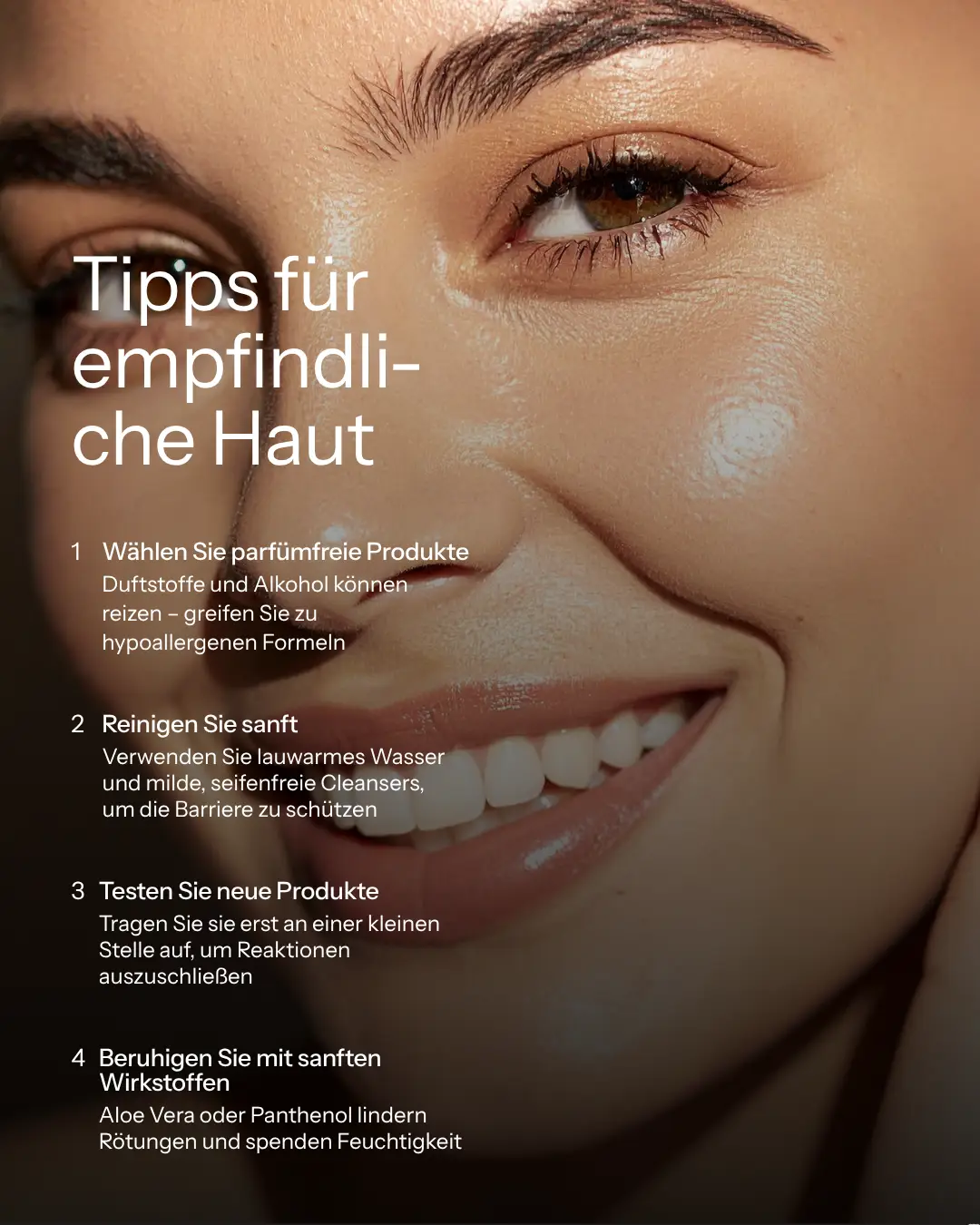 Instagram Post Frau Haut jung Primerus