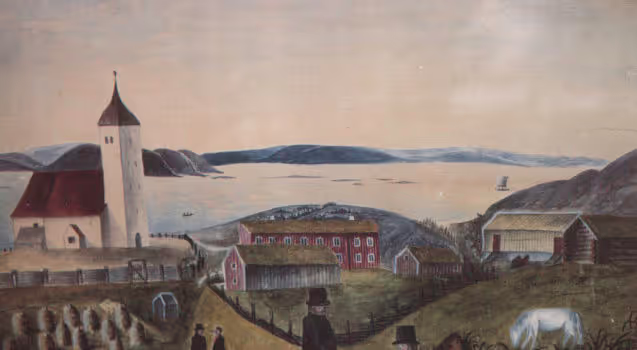 Portrettmaleri av Georg Sverdrup