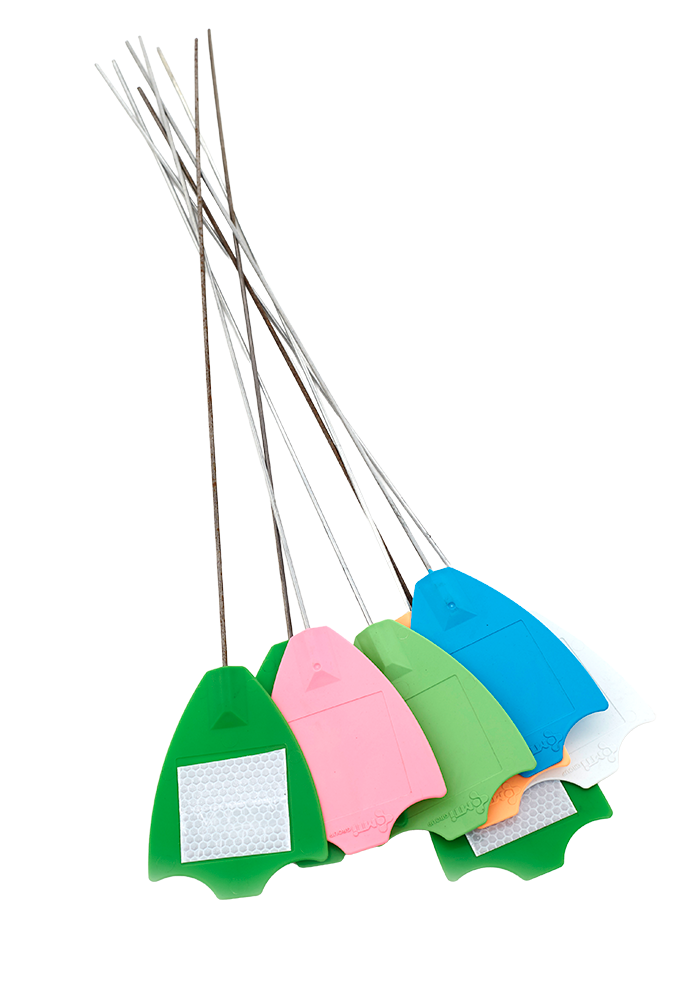 MTi recycled reusable pintags for hole identification