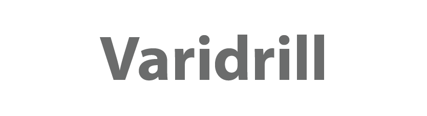 Varidrill company name in bold gray letters.