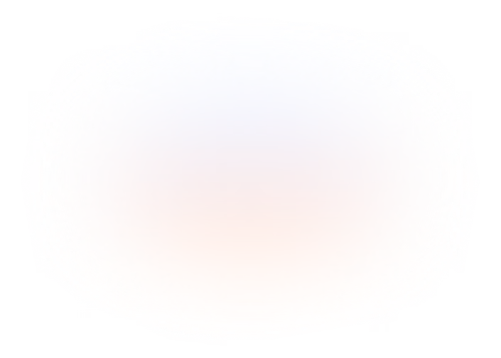 Soft circular gradient transitioning from pale blue at the top to light peach at the bottom on a transparent background.
