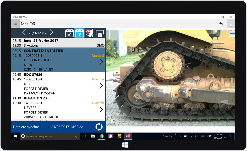 Nouvelle version de son application mobile pour Irium Software