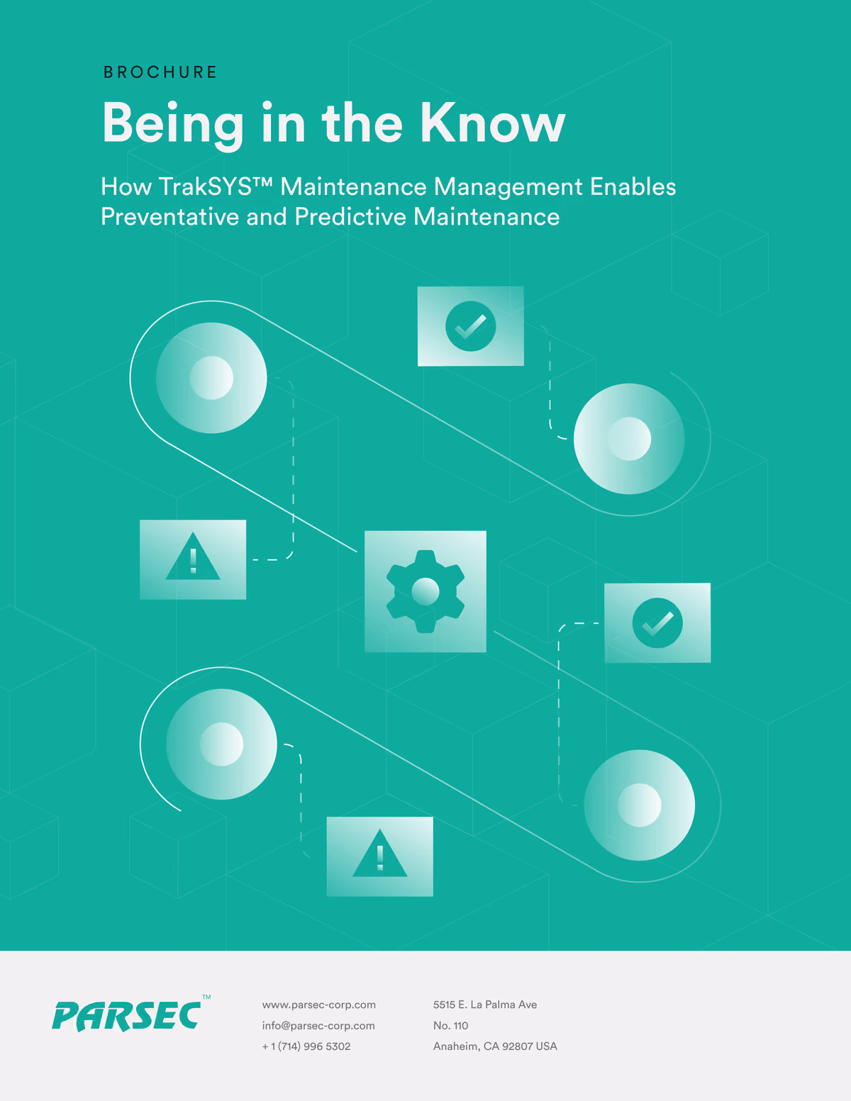 Cover of the TrakSYS: An MES Built for Complex Manufacturing brochure