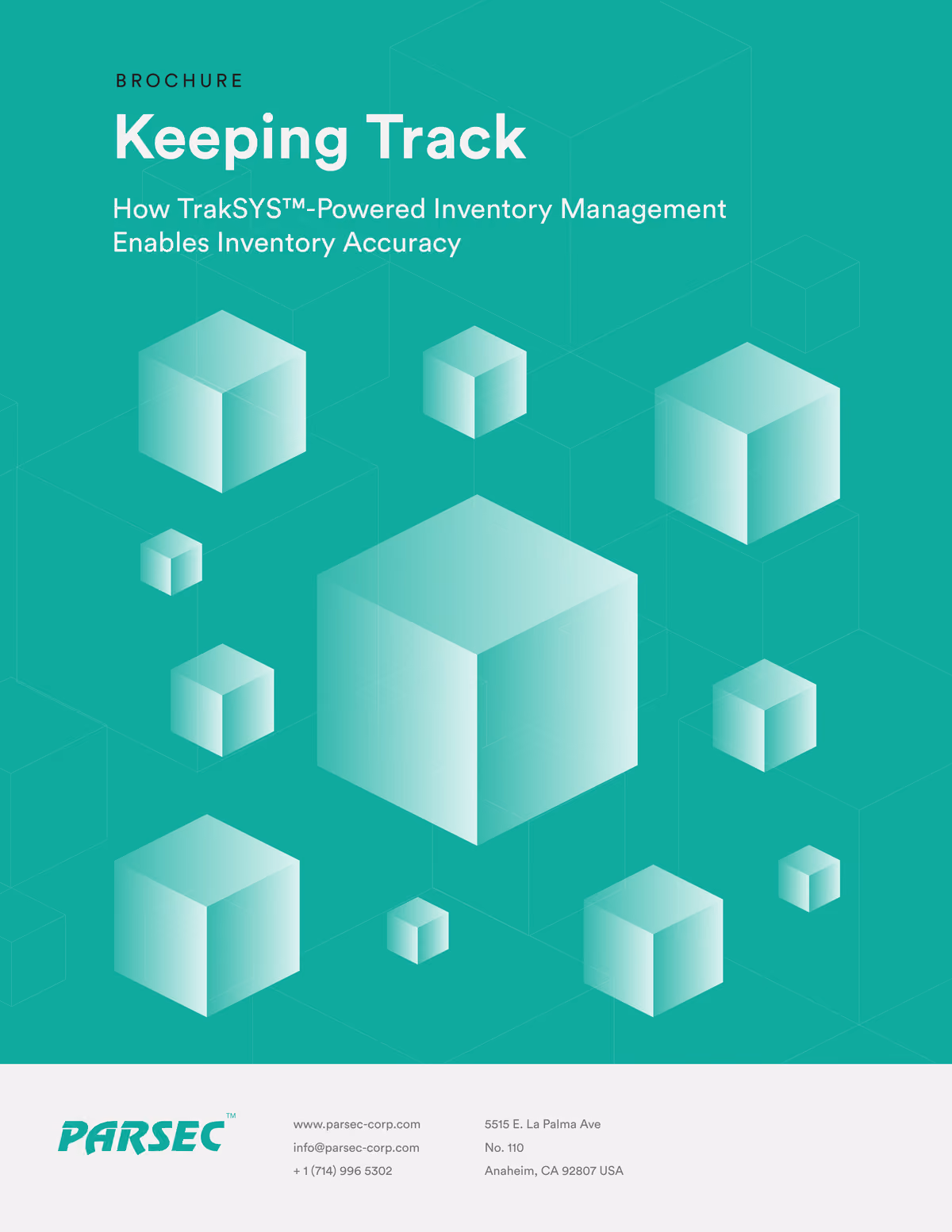 Cover of the TrakSYS: An MES Built for Complex Manufacturing brochure