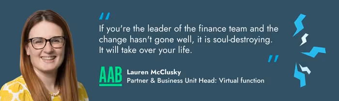 Lauren McCluskey, Partner & Business Unit Head: Virtual Finance Function