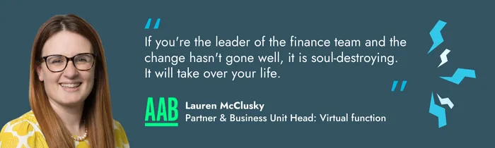 Lauren McCluskey, Partner & Business Unit Head: Virtual Finance Function