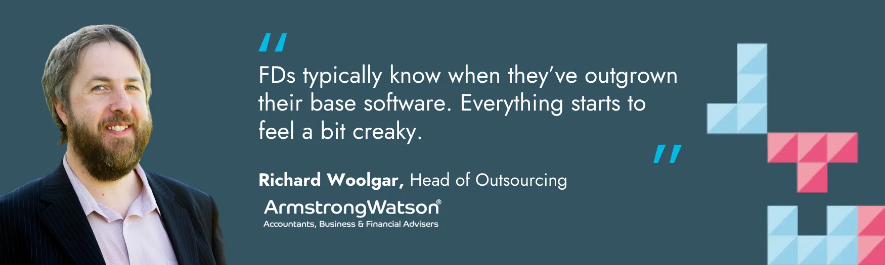 Richard Woolgar Head of Outsourcing Armstrong and Watson