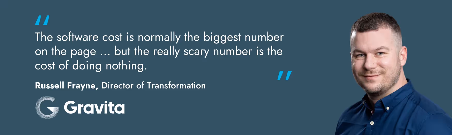 Russell Frayne Director of Transformation Gravita