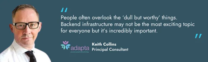 Keith Collins Principal Consultant Adapta Consulting