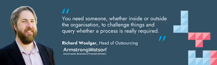 Richard Woolgar Head of Outsourcing Armstrong Watson