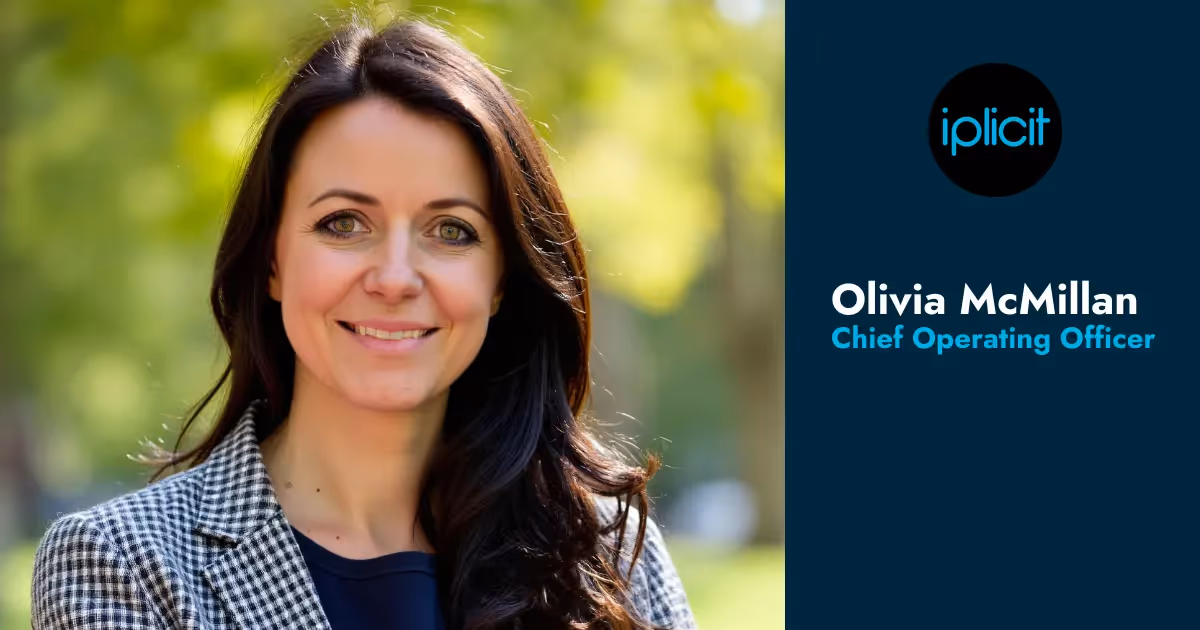 Olivia McMillan iplicit's new COO