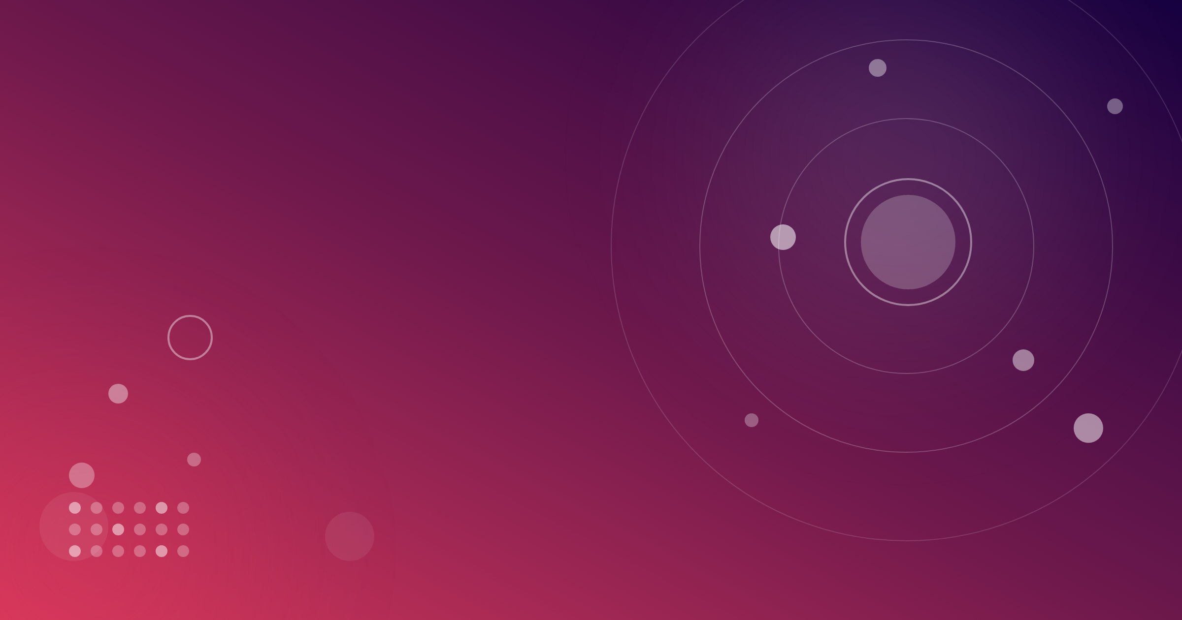 Illustration of concentric orbit rings representing consolidated multi-entity accounting for UK private equity and venture capital firms