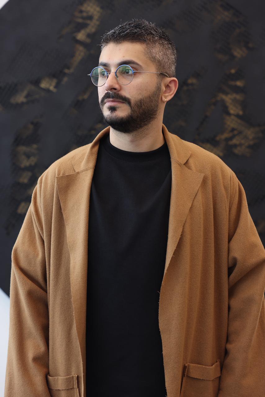 Lebanese calligrapher Ghaleb Hawila